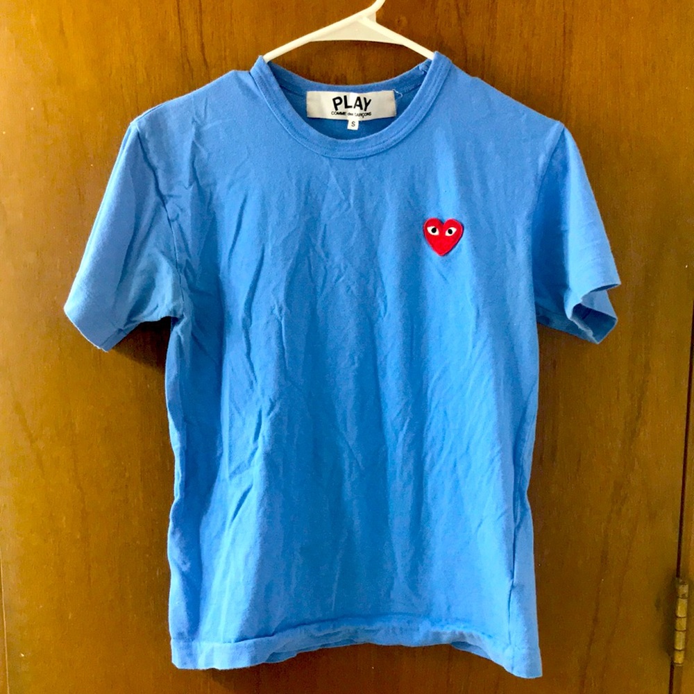 comme des garcons play shirt